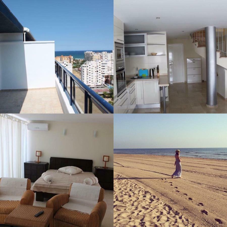 Apartamento El Eden Playa De Gandia Bagian luar foto